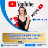 Dịch vụ tăng 5000 view YouTube chỉ 180K tại Cimibox – Đơn giản, an toàn, hiệu quả. ID: 1000